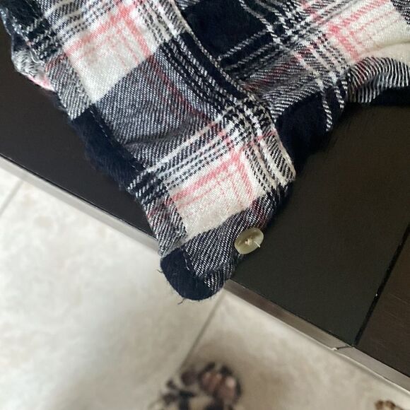 EUC lucky brand flannel l/s size XS - Picture 4 of 4